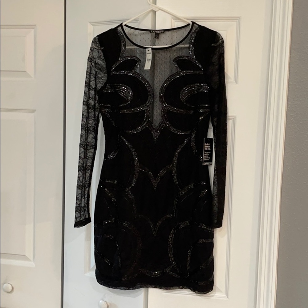 Express sequence special occasion dress. Size 6.